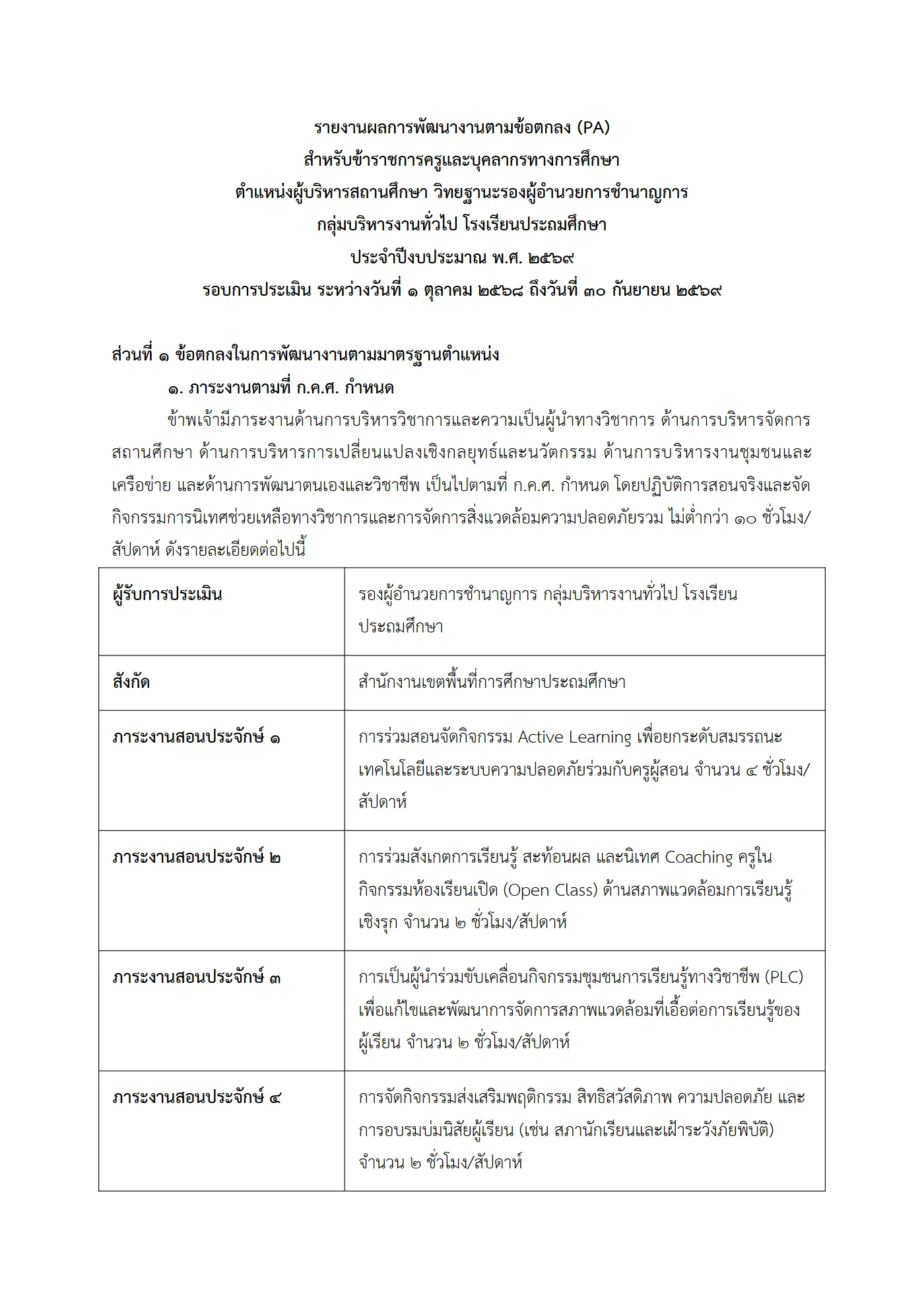 ตัวอย่างงาน หน้า 1