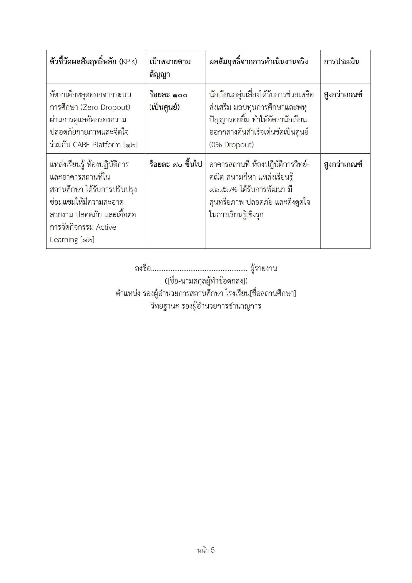ตัวอย่างงาน หน้า 5