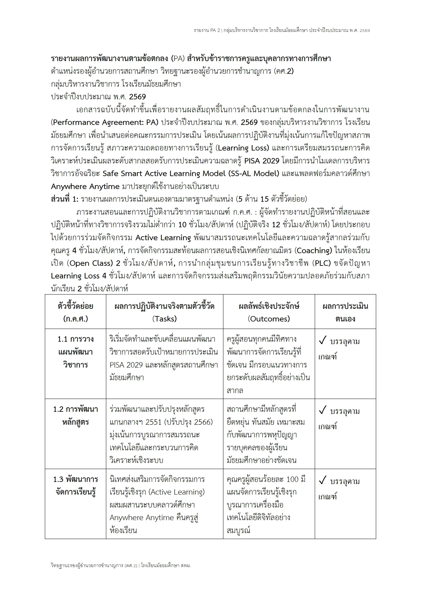 ตัวอย่างงาน หน้า 1