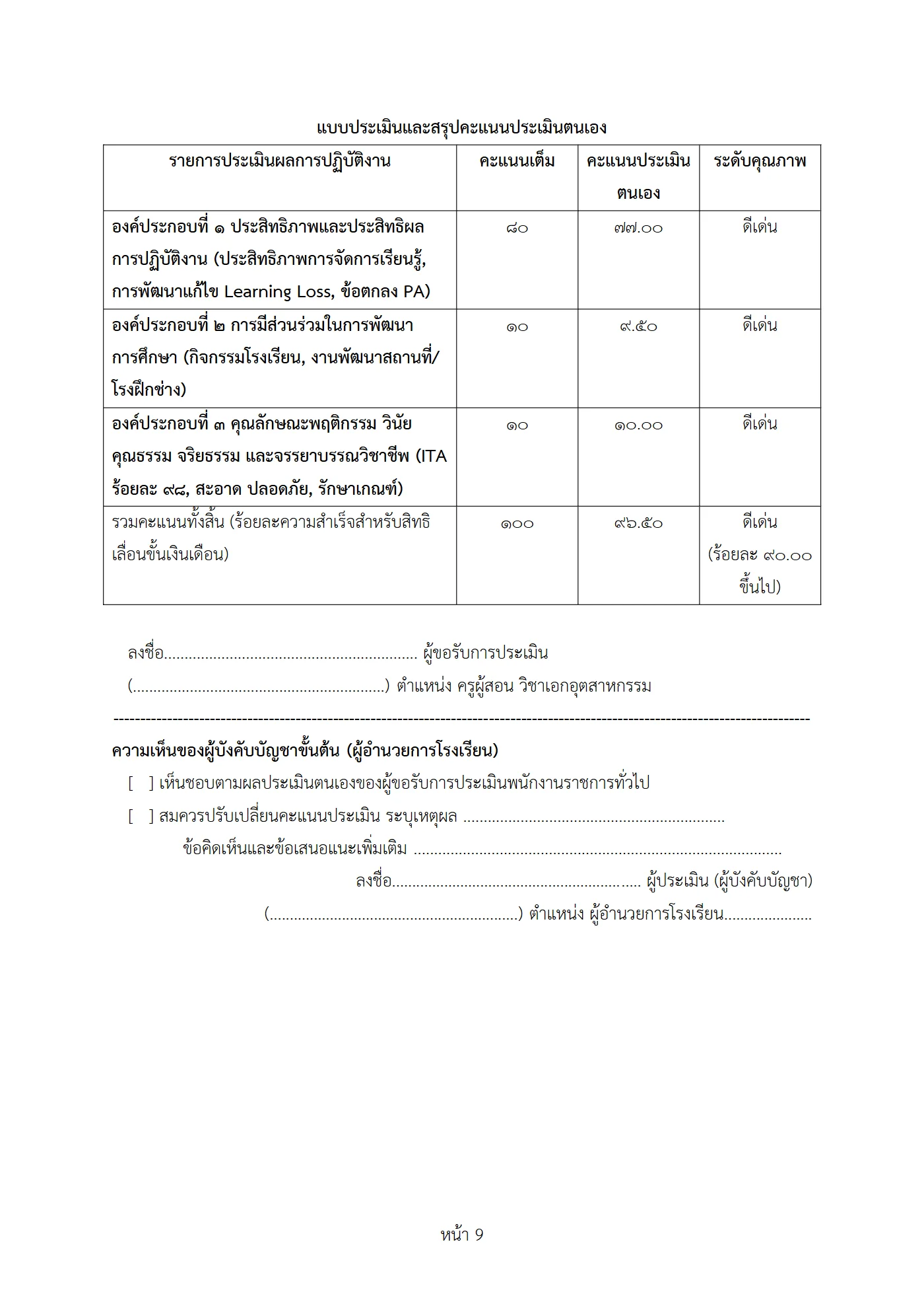 ตัวอย่างงาน หน้า 9