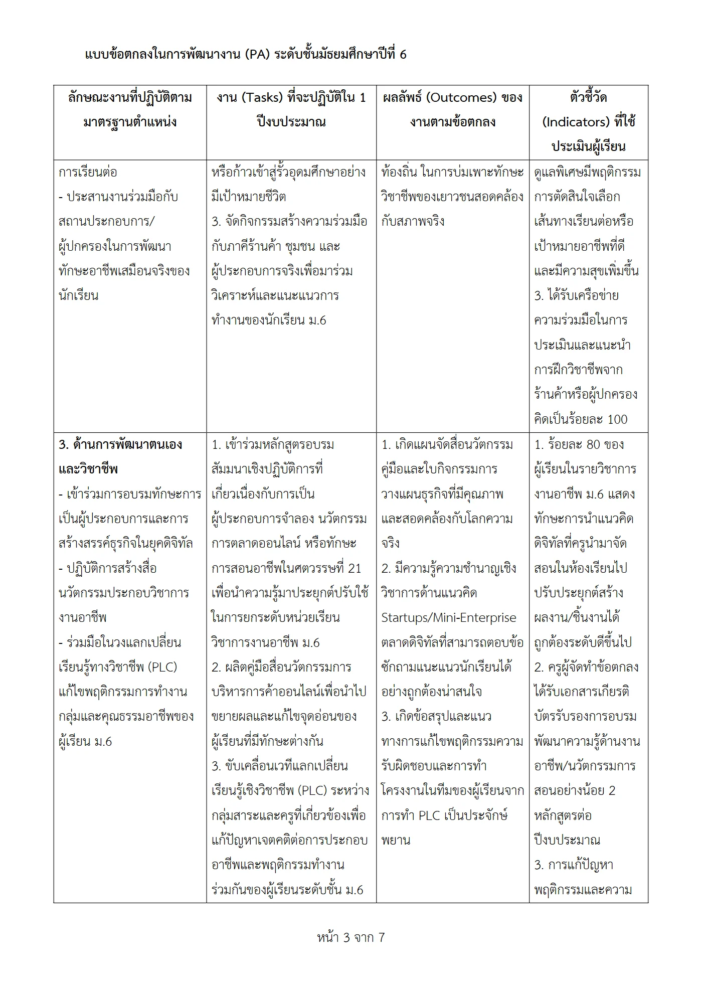 ตัวอย่างงาน หน้า 3