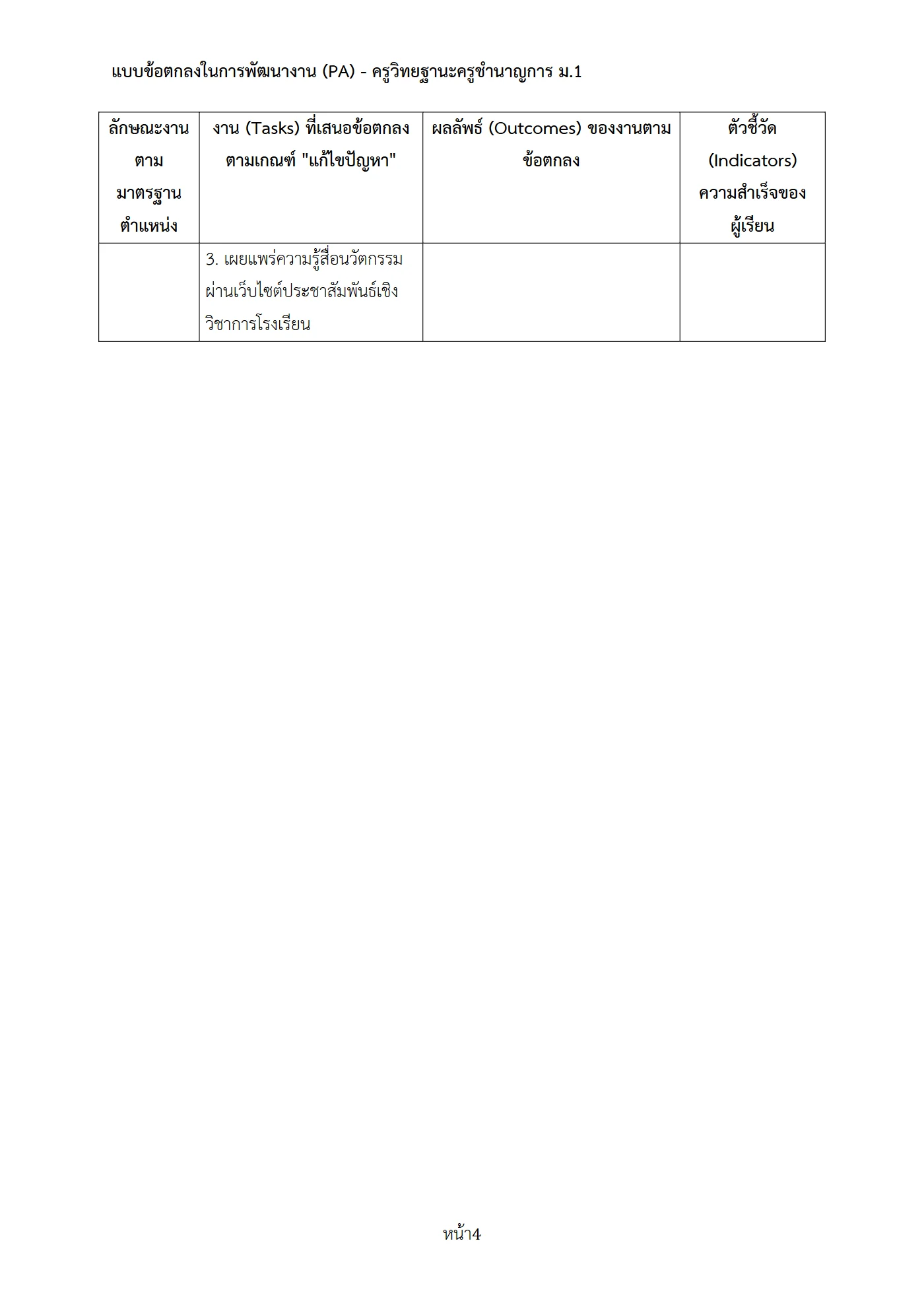 ตัวอย่างงาน หน้า 4