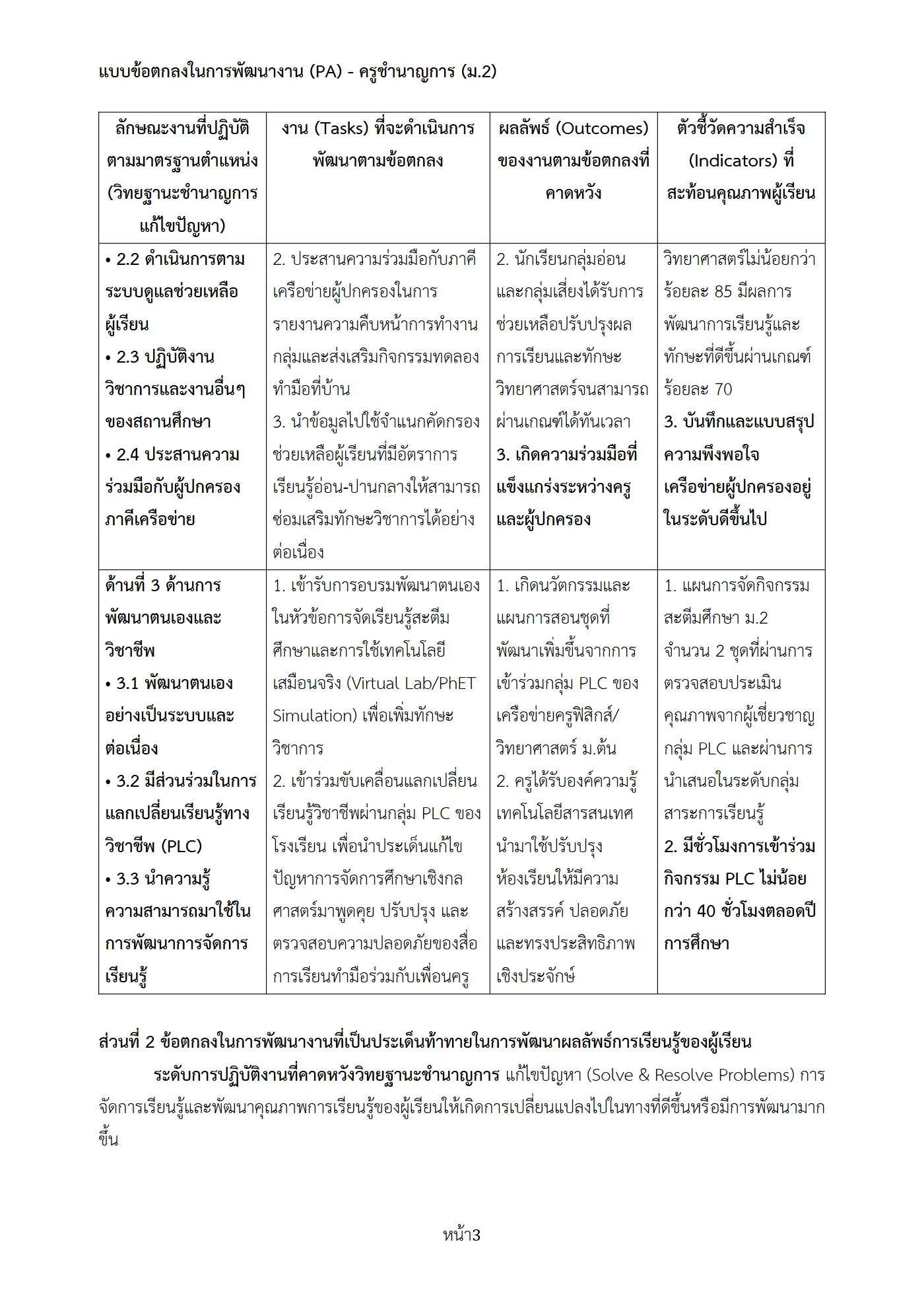 ตัวอย่างงาน หน้า 3