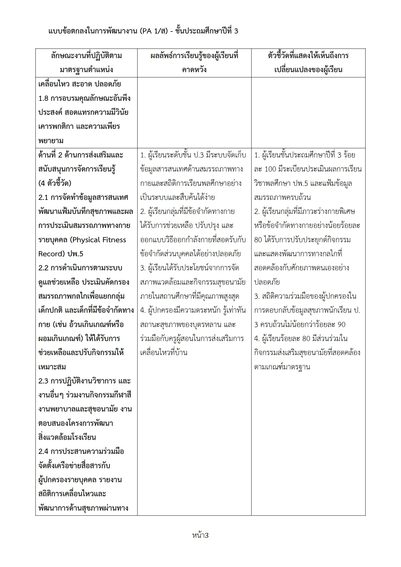 ตัวอย่างงาน หน้า 3