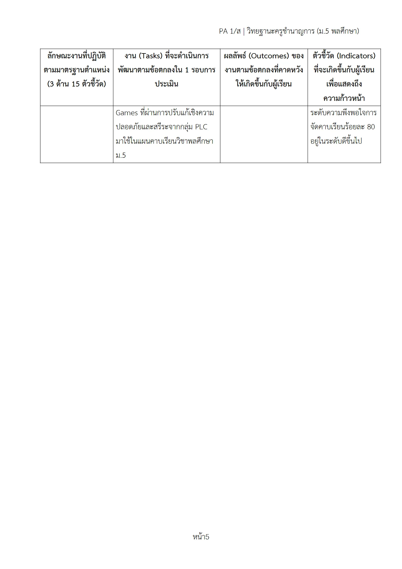 ตัวอย่างงาน หน้า 5