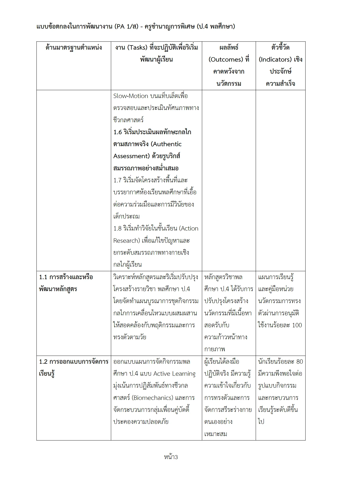 ตัวอย่างงาน หน้า 3