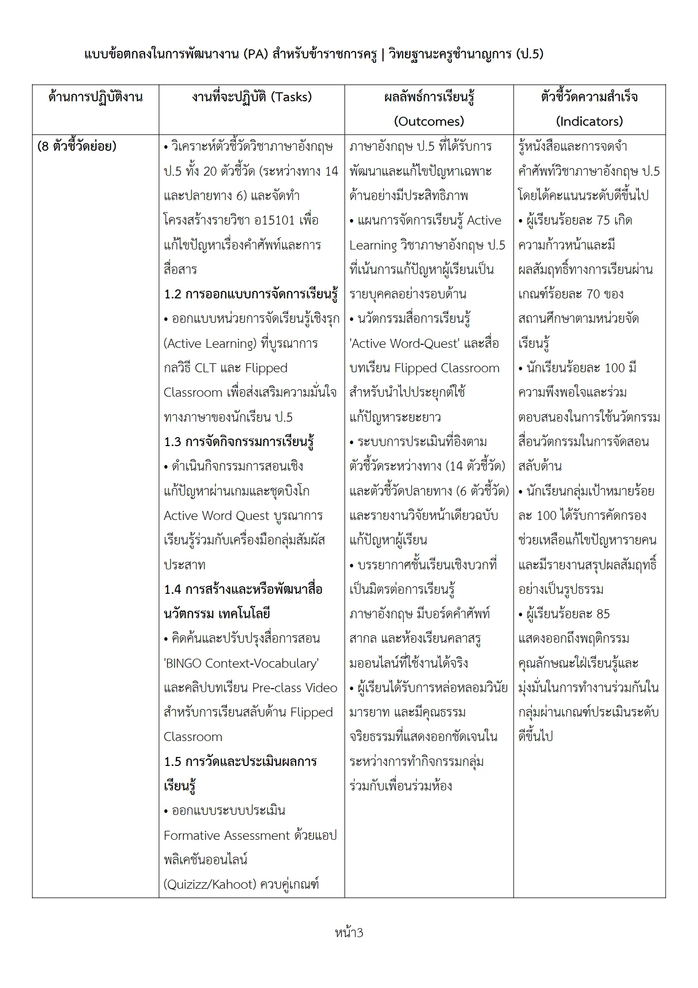 ตัวอย่างงาน หน้า 3