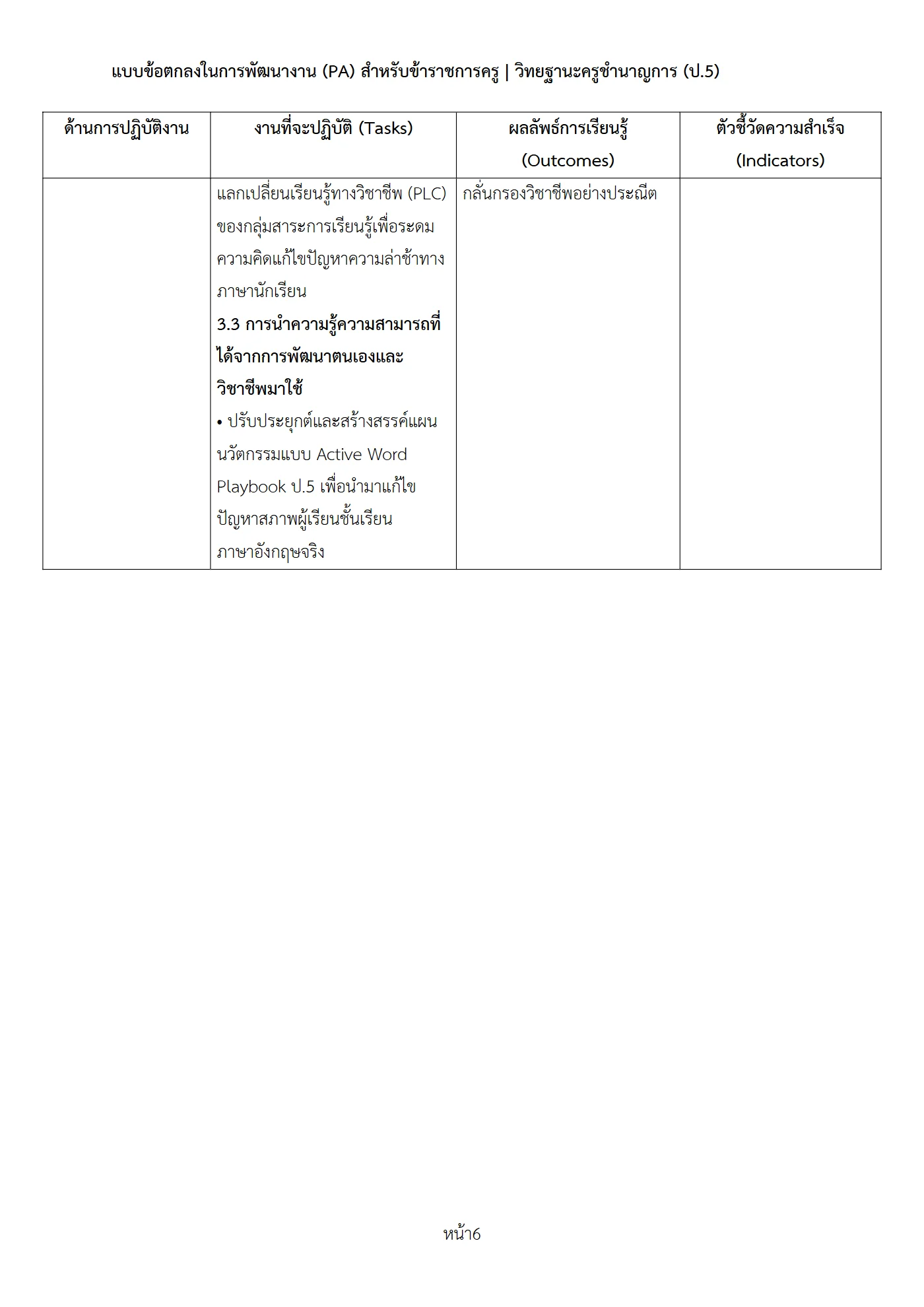 ตัวอย่างงาน หน้า 6