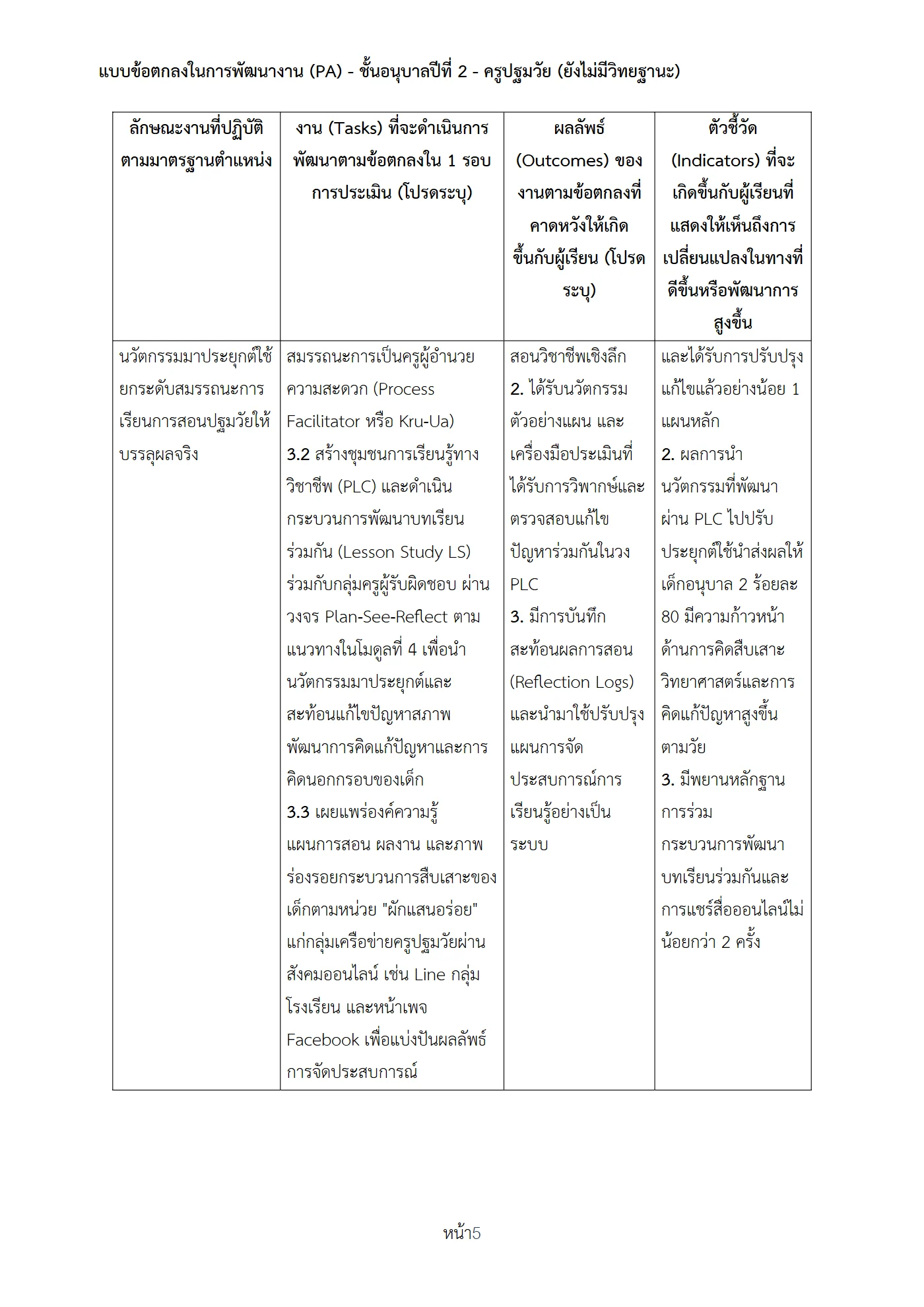 ตัวอย่างงาน หน้า 5