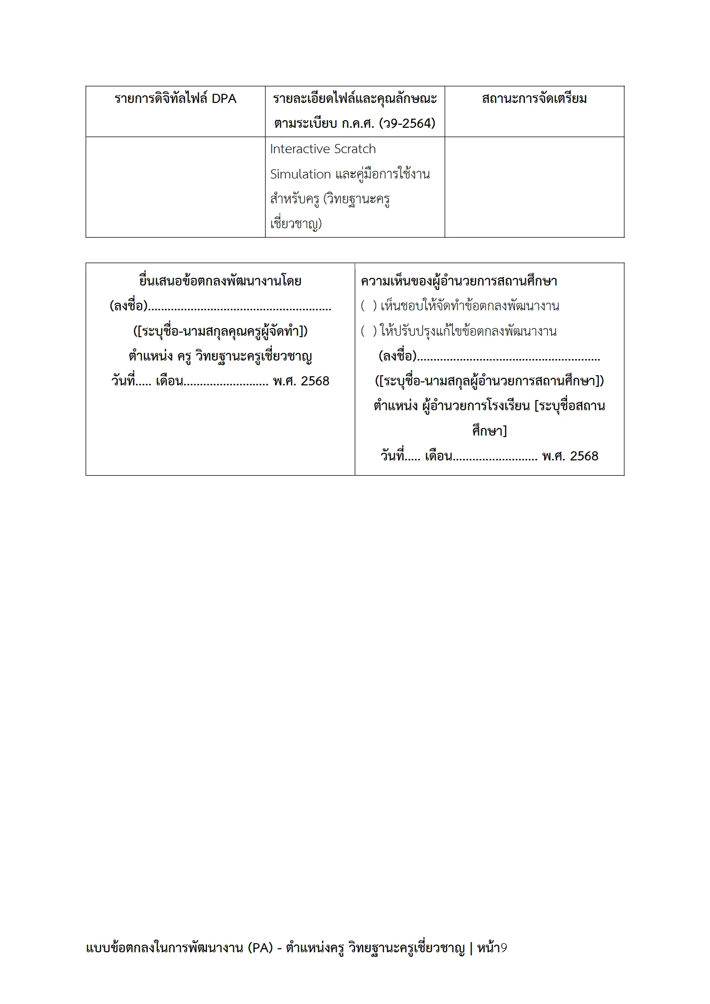 ตัวอย่างงาน หน้า 9