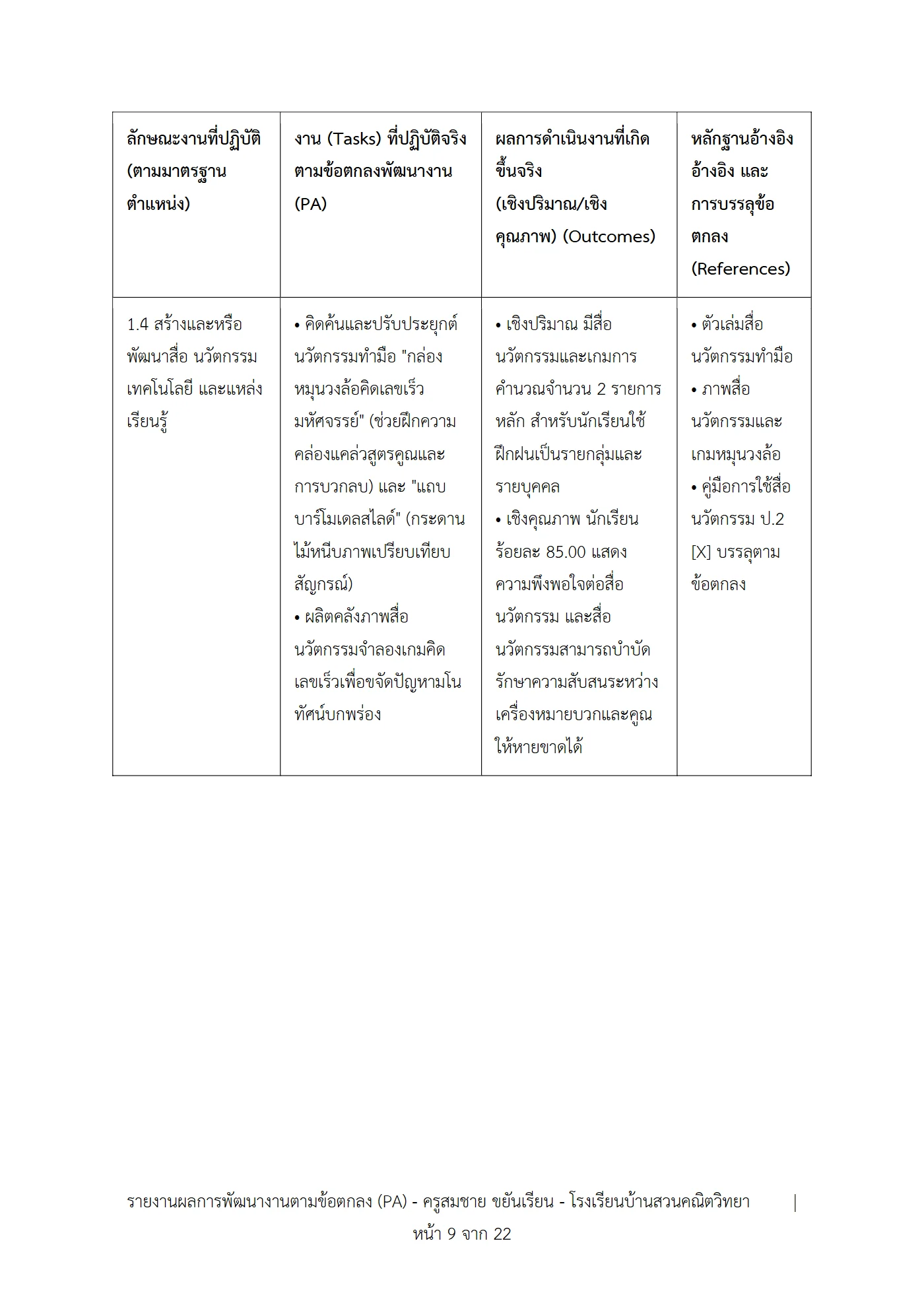 ตัวอย่างงาน หน้า 9