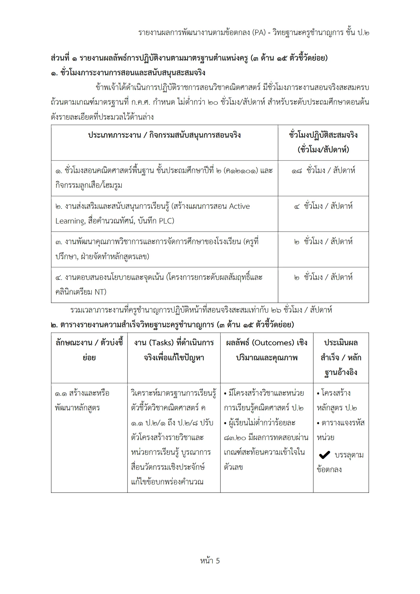 ตัวอย่างงาน หน้า 5