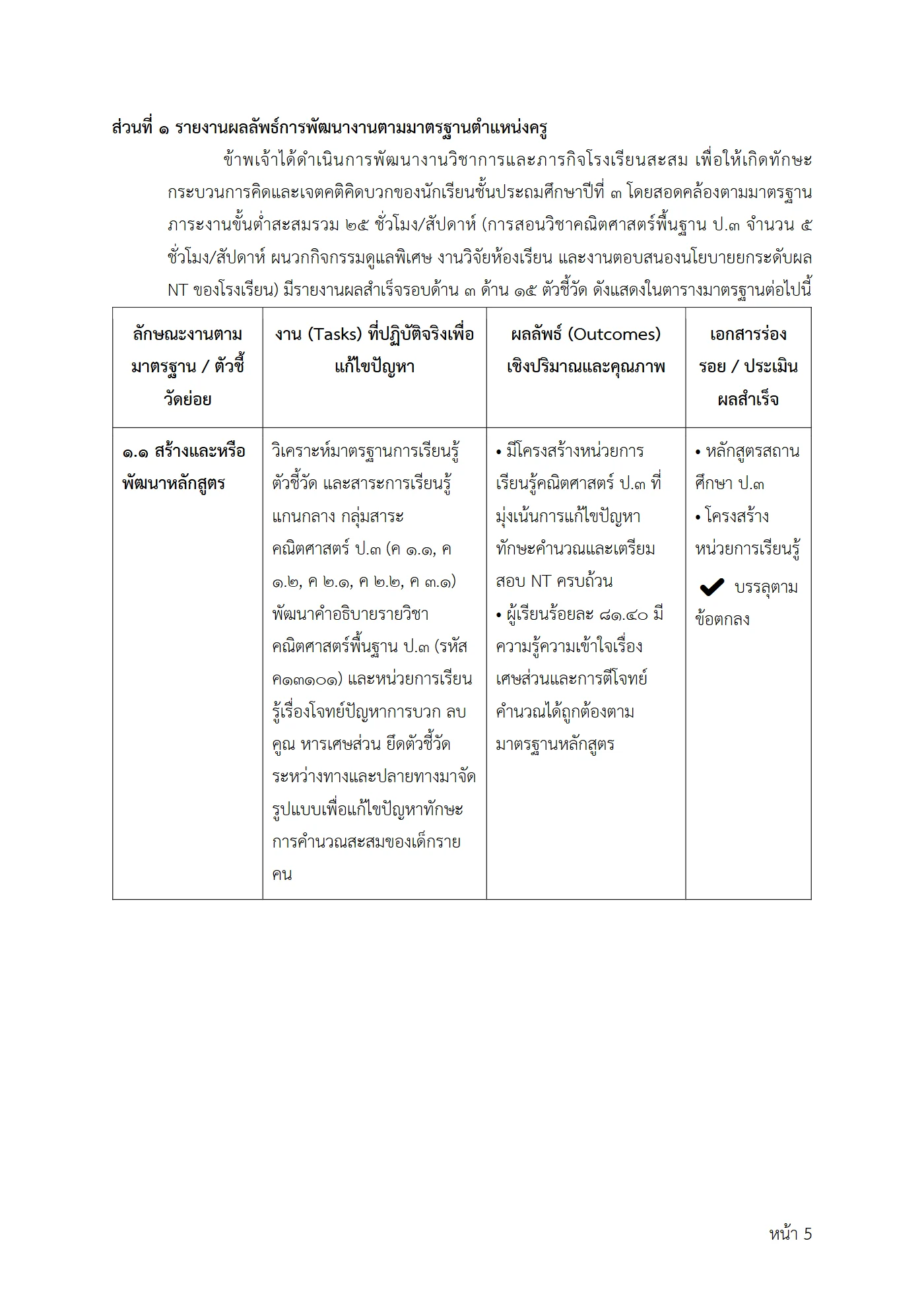 ตัวอย่างงาน หน้า 5