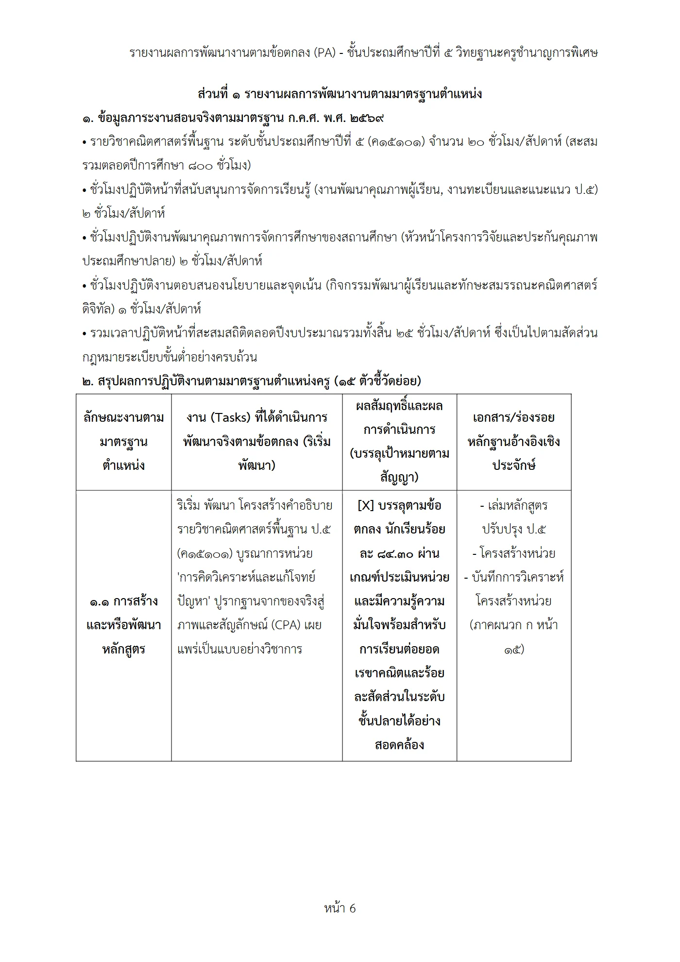 ตัวอย่างงาน หน้า 6