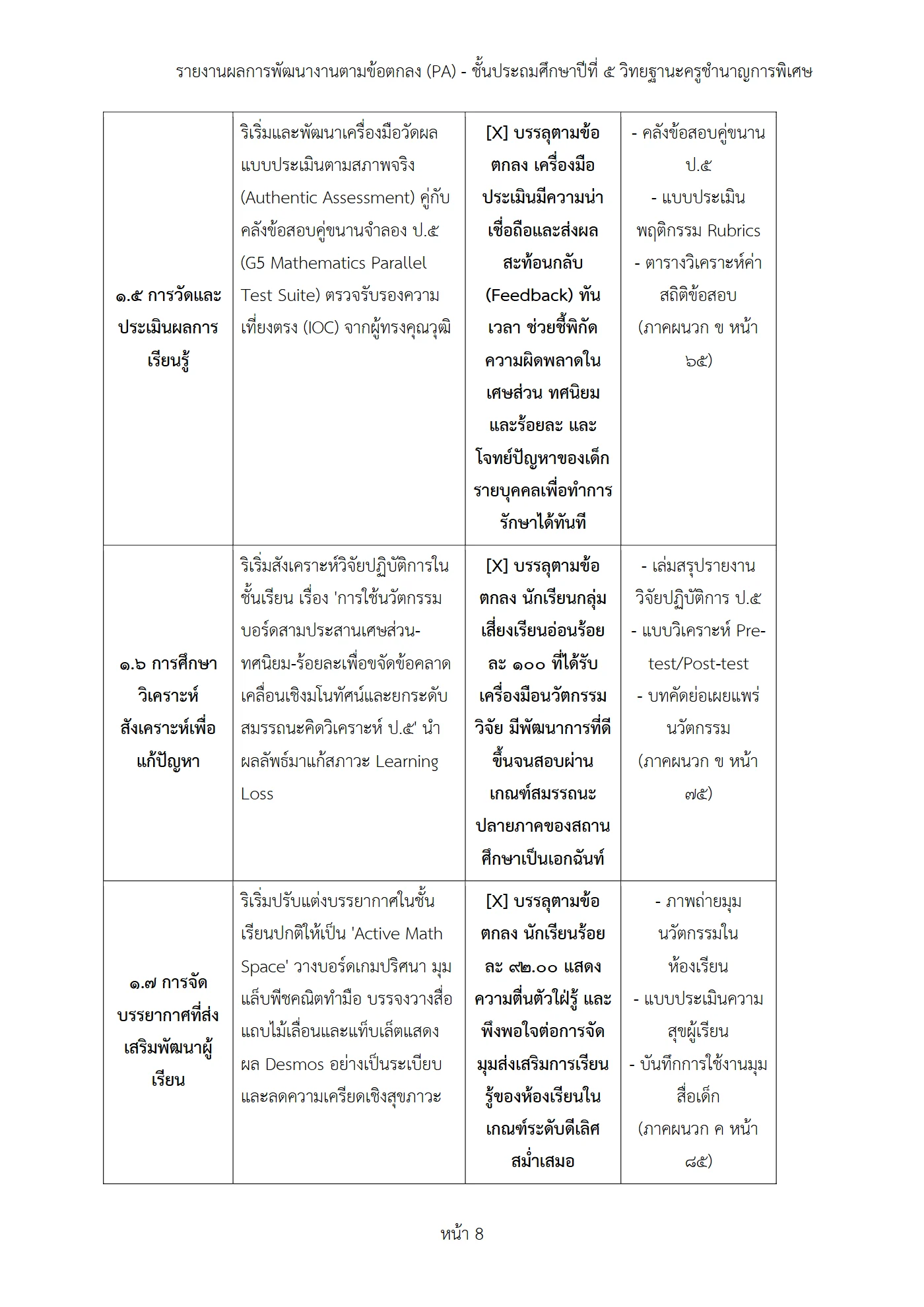 ตัวอย่างงาน หน้า 8