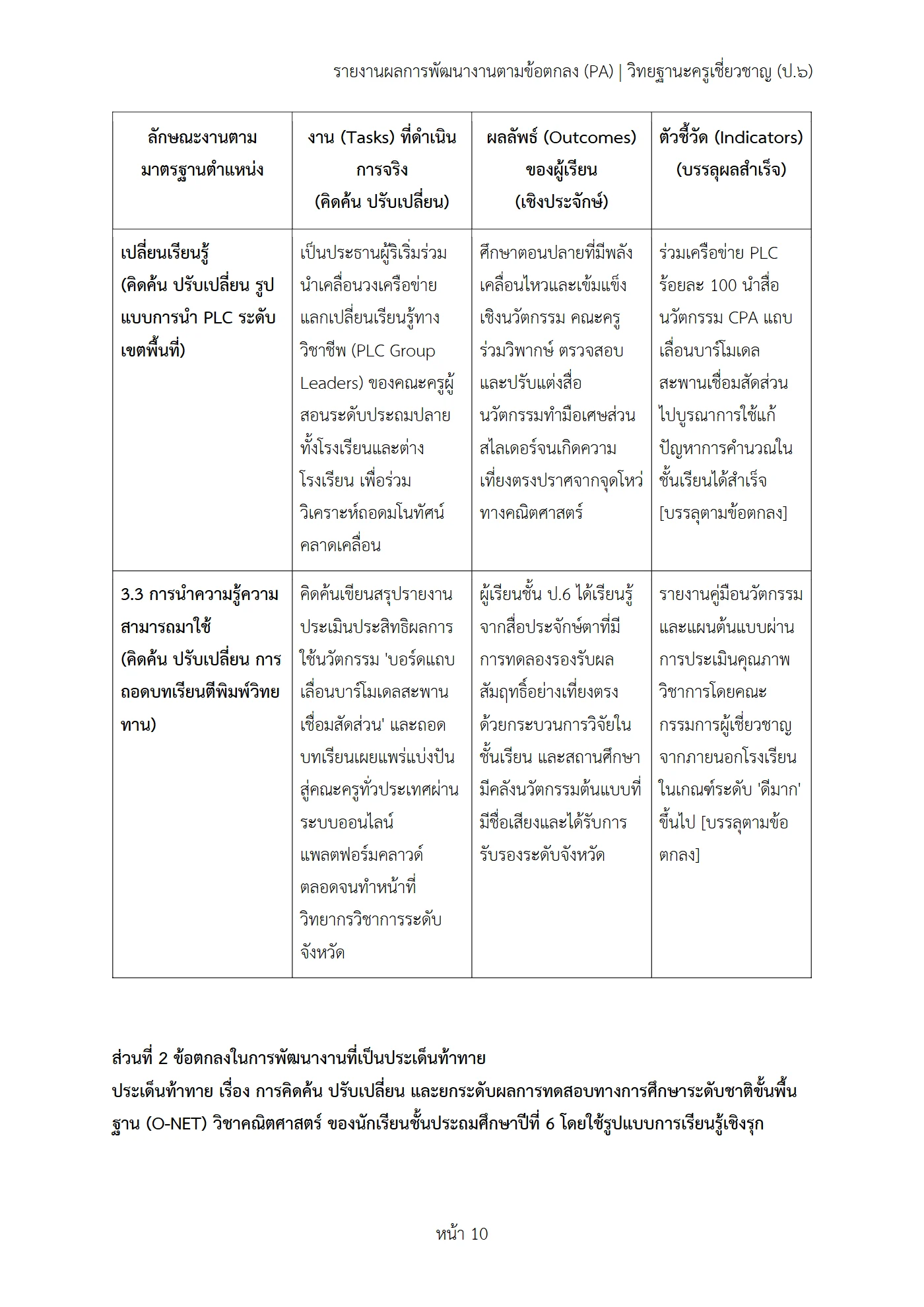 ตัวอย่างงาน หน้า 10