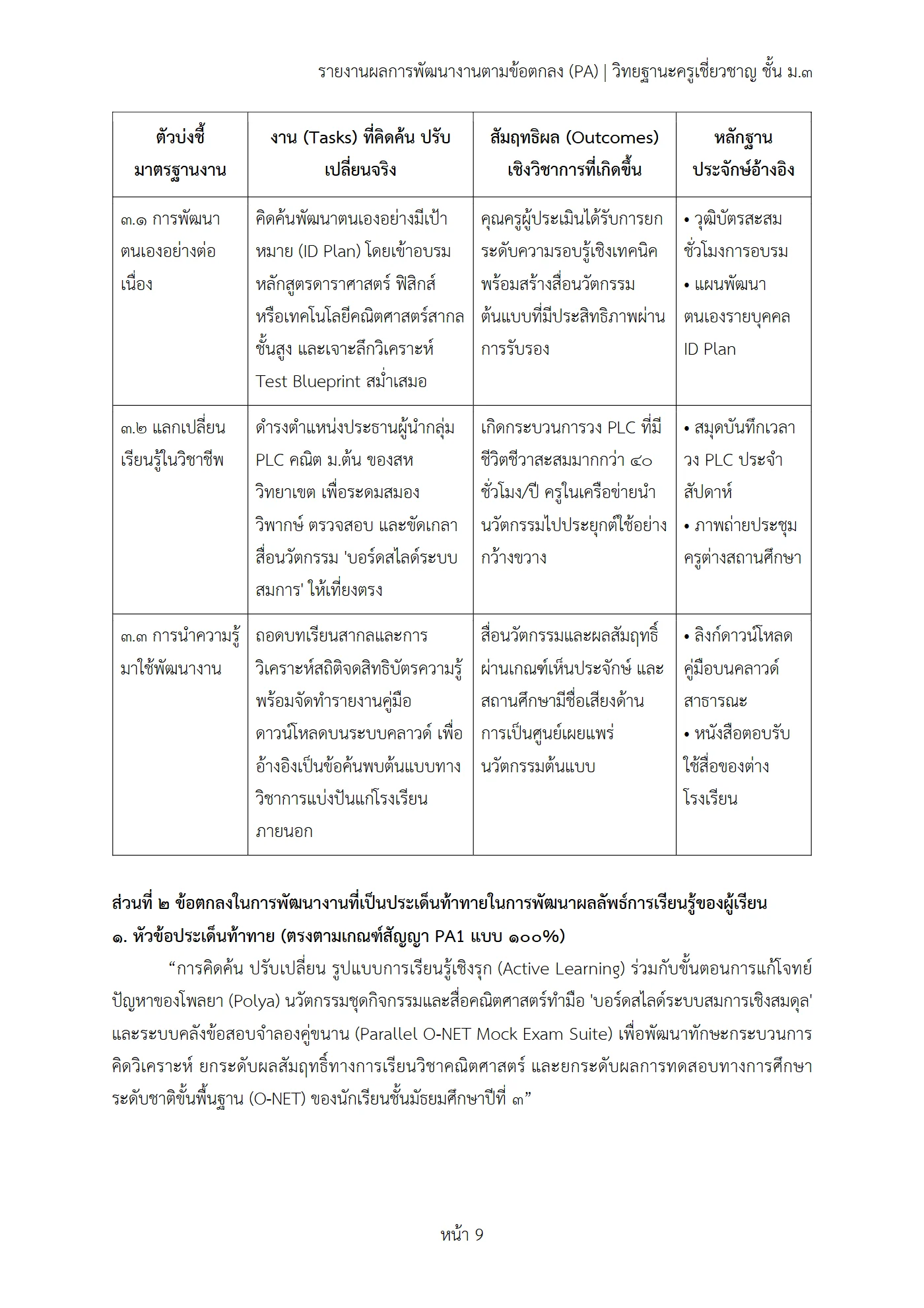 ตัวอย่างงาน หน้า 9