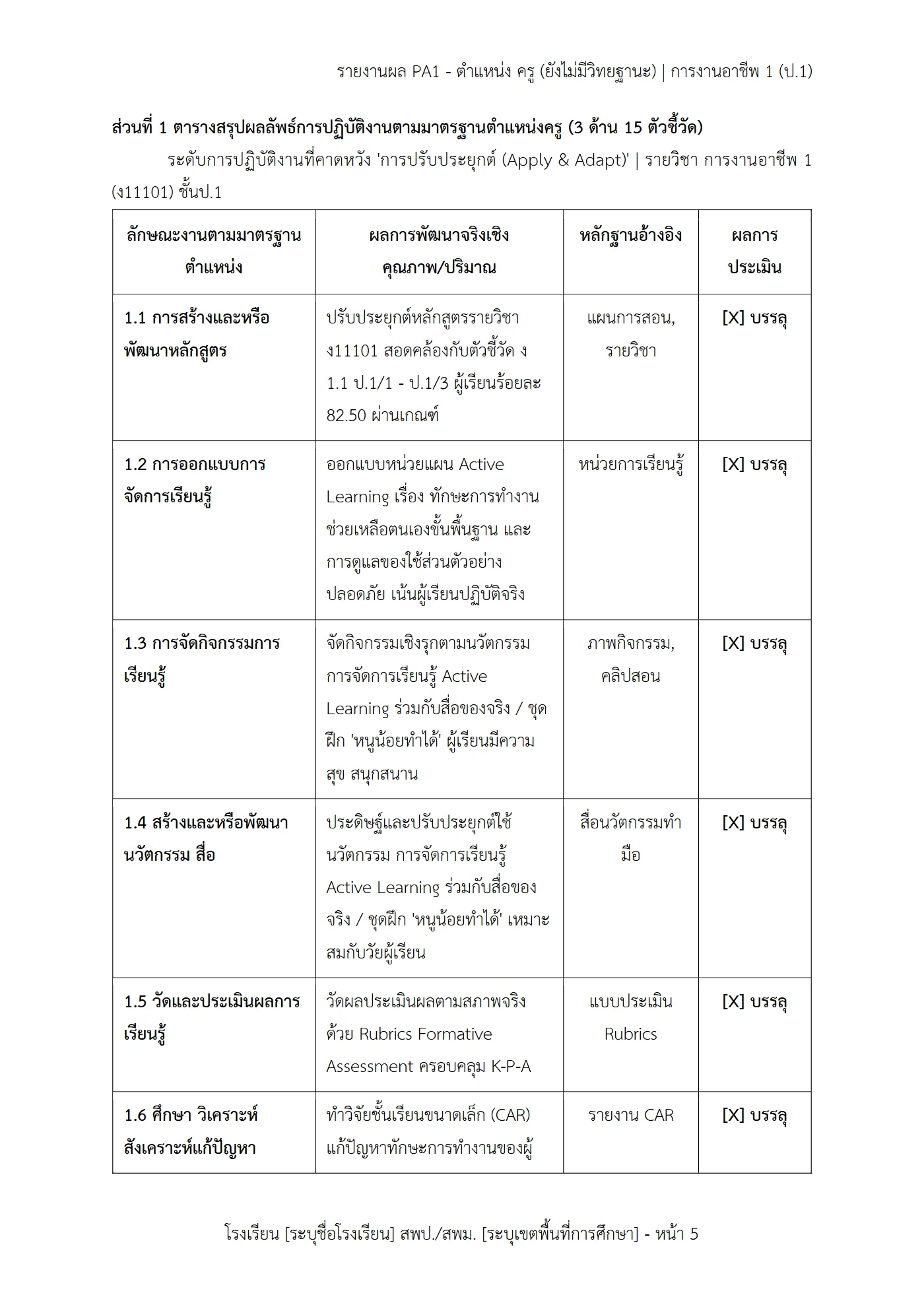 ตัวอย่างงาน หน้า 5