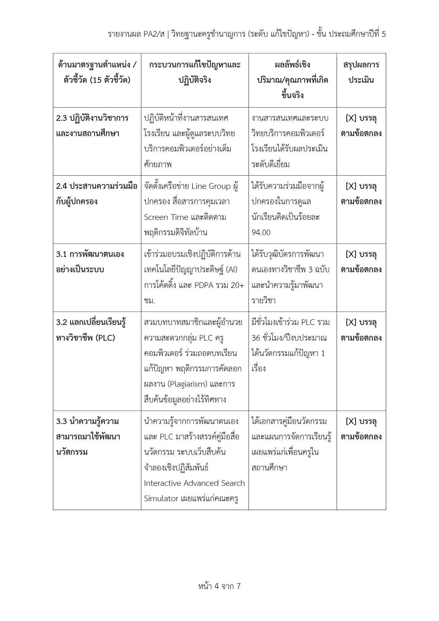 ตัวอย่างงาน หน้า 4