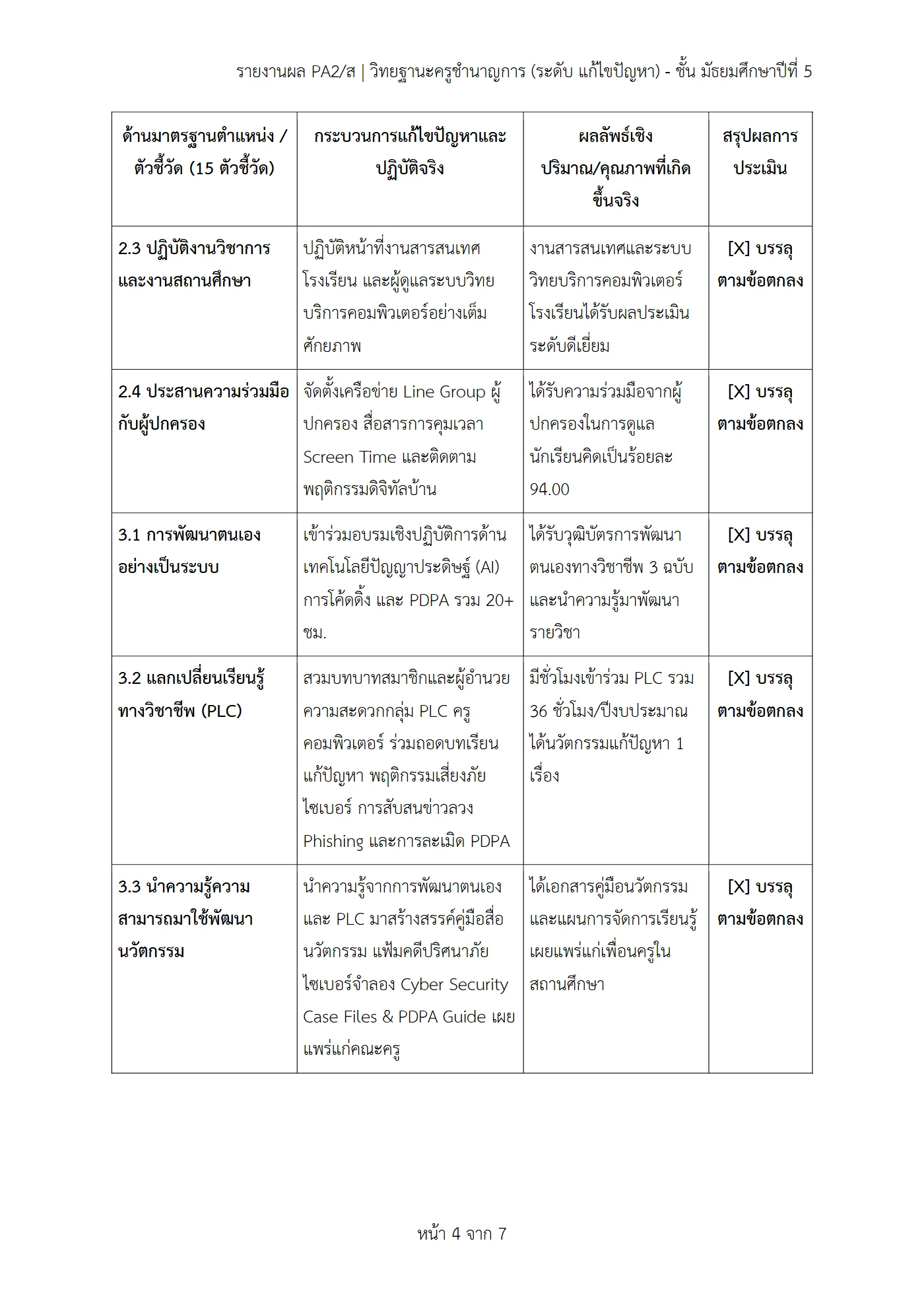 ตัวอย่างงาน หน้า 4