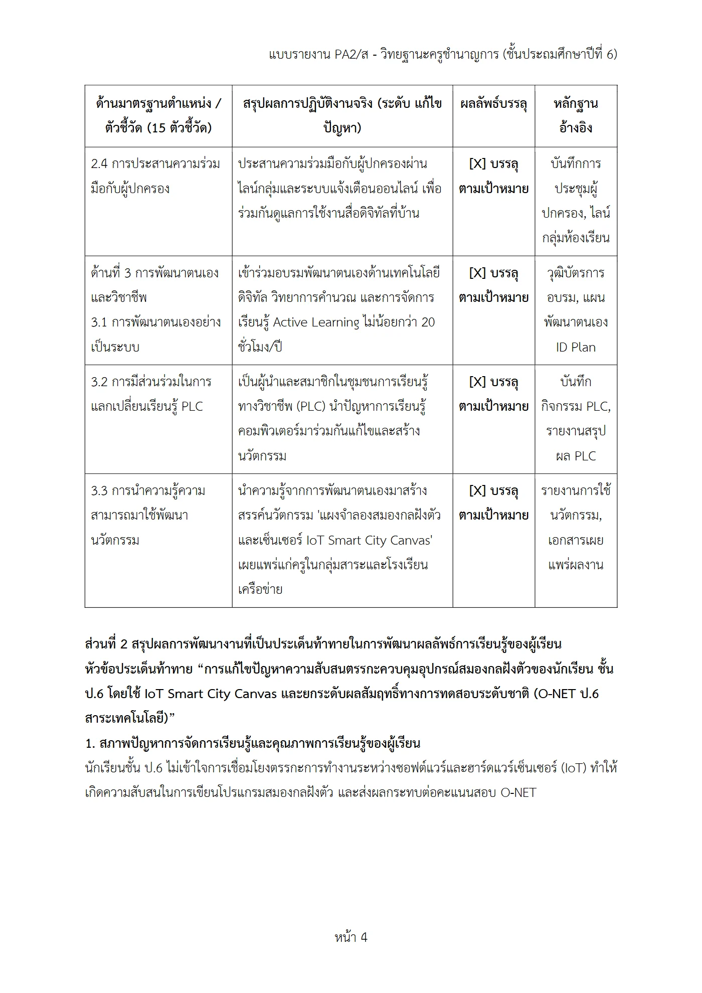 ตัวอย่างงาน หน้า 4